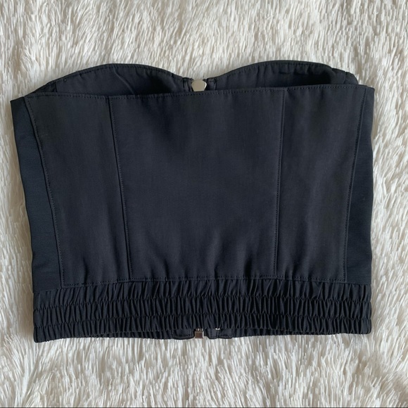 RtA•Vicki Black Zip Down Bustier/Corset Top•NWT - Picture 9 of 13